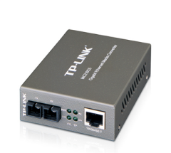 TP-Link Omada MC210CS Gigabit Ethernet Medya Dönüştürücü Single Mode Fiber SC/UPC 10/100/1000 Mbps 20km
