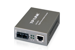 TP-Link Omada MC210CS Gigabit Ethernet Medya Dönüştürücü Single Mode Fiber SC/UPC 10/100/1000 Mbps 20km