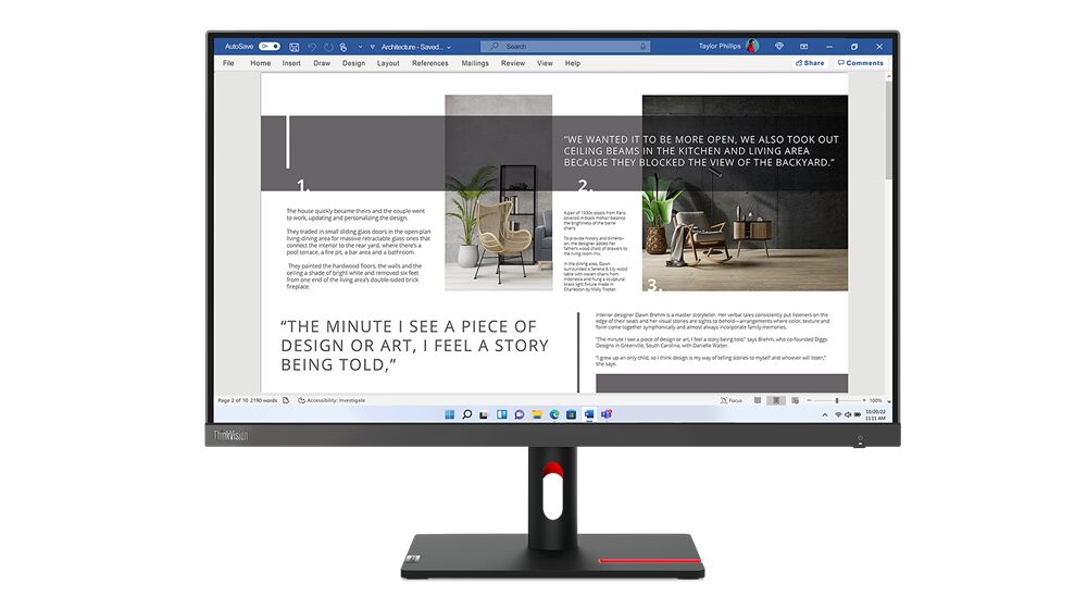 Lenovo S27i-30 27'' 100Hz 4ms (GtG) FHD IPS Monitör - 63DFKAT4TK