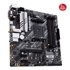 ASUS PRIME B550M-A WIFI II AMD B550 AM4 DDR4 4866 HDMI DVI VGA Çift M2 USB3.2 AX