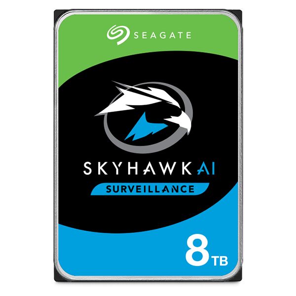 Seagate SkyHawk AI 8TB 7200RPM 256MB Cache SATA 3.0 3.5'' Güvenlik Kamerası Hard Disk (ST8000VE001)