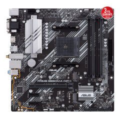 ASUS PRIME B550M-A WIFI II AMD B550 AM4 DDR4 4866MHz (OC) Çift M.2 Wi-Fi 6 mATX Anakart