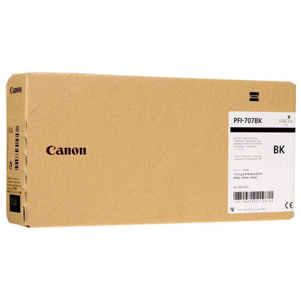Canon PFI-707MBK Matte Black (Mat Siyah) 700ml Orijinal Plotter Mürekkep Kartuşu - 9820B001