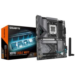 Gigabyte X870 EAGLE WIFI7 AMD X870 Soket AM5 DDR4 8000MHz(OC) M.2 HDMI DP ATX Anakart