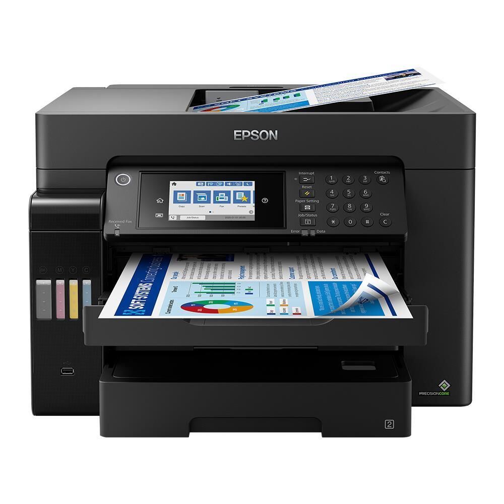 Epson L15160 Renkli Tanklı Fax-Fot-Tar-Yazıcı  A3