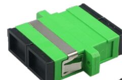 Teldata TLD-ADP02 SC/APC - SC/APC Single Mode (SM) Duplex Fiber Optik Adaptör (20 Adet) - Yeşil