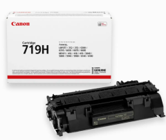 Canon CRG-719H Yüksek Kapasiteli 6.400 Sayfa Toner Kartuş LBP251 LBP252 MF411 MF416 MF419 Uyumlu Siyah Toner