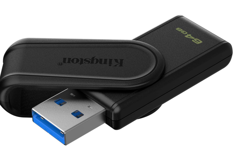 Kingston DataTraveler Exodia S DTXS/64GB USB 3.2 Gen 1 64GB Taşınabilir USB Bellek Siyah Sarı