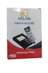 Kelon KHA-006 Metal Havya Standı ve Temizleme Süngerli Havya Altlığı