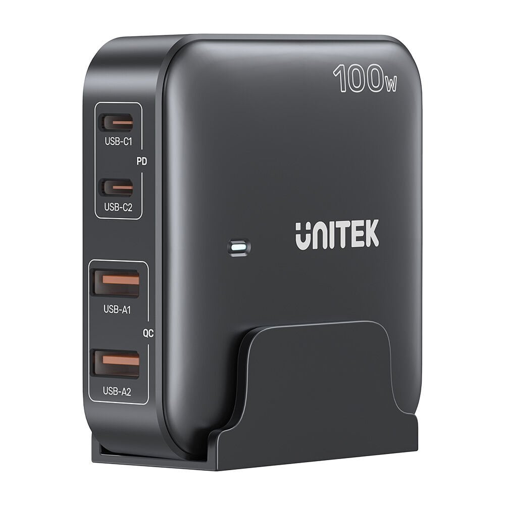 Unitek 100W Masaüstü Şarj İstasyonu Siyah (P1229ABK)