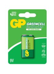 GP Greencel 1604G 9V Karbon Çinko Tekli Kartlı Pil