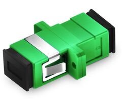 Teldata TLD-SADP02 SC/APC - SC/APC Single Mode (SM) Simplex Fiber Optik Adaptör (20 Adet) - Yeşil