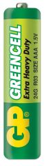 GP Greencel AAA R03 1.5V Karbon Çinko (Carbon Zinc) İnce Kalem Pil - 4'lü Paket (GP24G-U4)