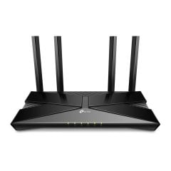 TP‑Link Archer VX1800V AX1800 Dual Bant Wi‑Fi 6 VDSL2/ADSL2+ Modem Router 4× Gigabit LAN, 1× USB2.0, VoIP, Super VDSL (VDSL2 Prof. 35b), EasyMesh Destekli Siyah