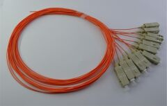 Teldata TLD-PIGOM2SCMM SC/UPC OM2 Multi-Mode Fiber Optik Pigtail 1 Metre (12'li Paket)