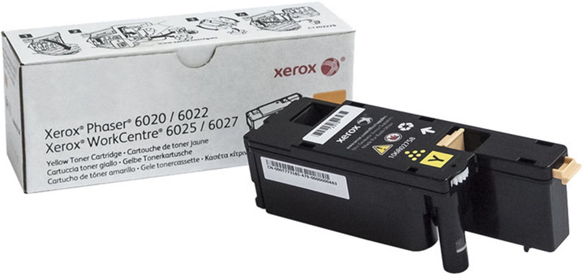 Xerox 106R02762 Yellow Sarı Orijinal Toner Kartuşu (Phaser 6020, 6022, WorkCentre 6025, 6027 Uyumlu)