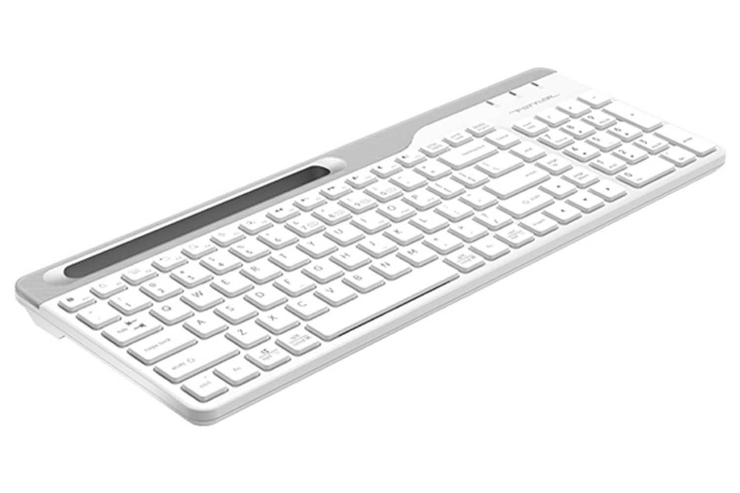 A4 Tech FBK25 Beyaz Bluetooth + 2.4G Nano FN Multimedya Klavye