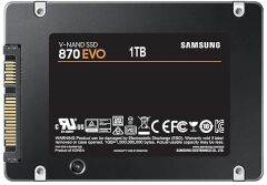 Samsung 870 EVO 1TB 2.5'' SATA 3.0 SSD (MZ-77E1T0BW)