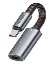 McDodo CA-4870 Lightning to USB-C 3'ü 1 Arada Dönüştürücü Adaptör Lightning Çoklu Bağlantı Converter Gri