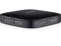 TP‑Link UH400 USB 3.0 4‑Port Taşınabilir Hub – 5 Gbps Hız, Dahili Katlanabilir USB‑A Kablosu, Sürücüsüz, ABS Gövde, 4 LED Durum Göstergesi