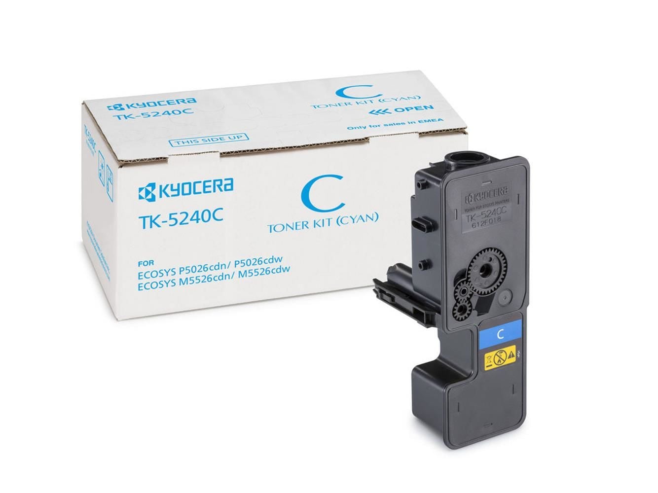 Kyocera TK-5240C Camgöbeği (Cyan) Orijinal Toner Kartuşu (1T02R70NL0)