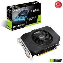 Asus PH-GTX1650-O4GD6-P 4GB GDDR6 128Bit DP-HDMI-DVI (PH-GTX1650-O4GD6-P) Ekran Kartı