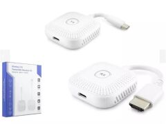 Hadron HDX1385 50mt Type-C Tx - Hdmi Rx Extender Kablosuz 1080p (Tv-Tablet-Projektör)