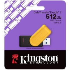 Kingston DataTraveler Exodia 512GB USB 3.2 Gen 1 Flash Bellek (DTX/512GB)