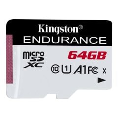 Kingston SDCE-64GB 64GB microSDXC Endurance C10 A1 UHS-I Hafıza Kartı