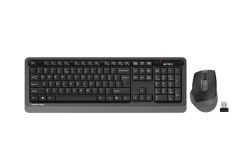 A4 Tech FG1035 2.4G Gri Q Fn-Mm Klavye + Optik Mouse Set