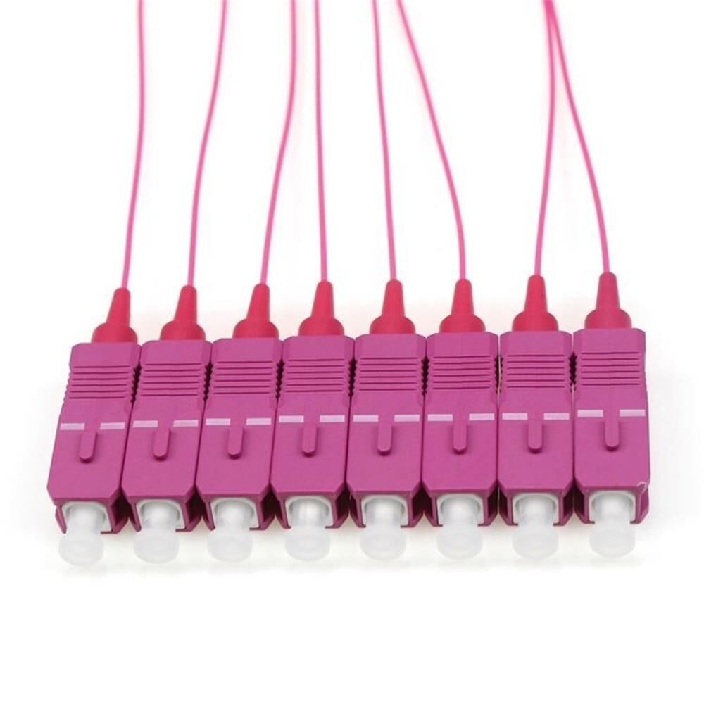 Teldata TLD-PIGOM4SCMM SC/UPC OM4 Multi-Mode Fiber Optik Pigtail 1 Metre (12'li Paket)