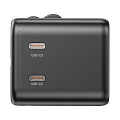 Unitek 65W Universal Travel Adaptör (P1122ABK01)