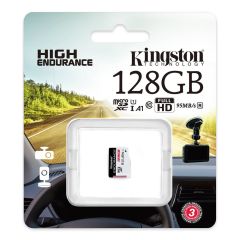 Kingston SDCE-128GB 128GB microSDXC Endurance C10 A1 UHS-I Hafıza Kartı