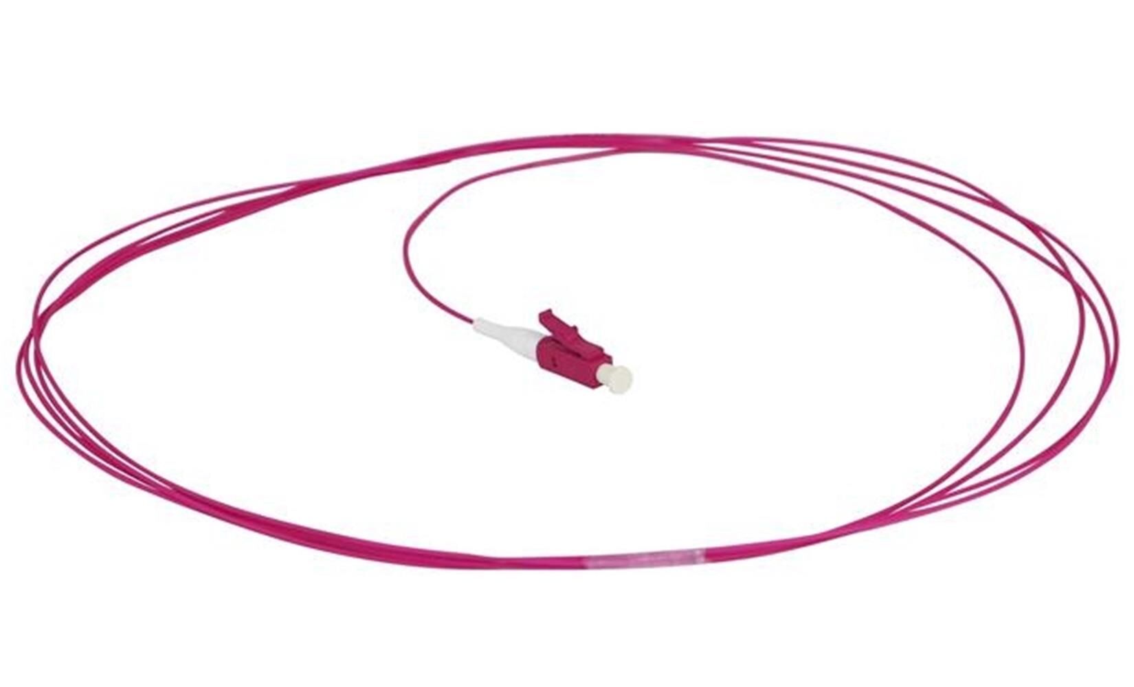 Teldata TLD-PIGOM4LCMM LC/UPC OM4 Multi-Mode Fiber Optik Pigtail 1 Metre (12'li Paket)