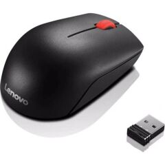 Lenovo Essential Compact Wireless Mouse 4Y50R20864 2.4 GHz Nano USB Alıcılı Ambidextrous 1000 DPI Optik Kablosuz Mouse Siyah