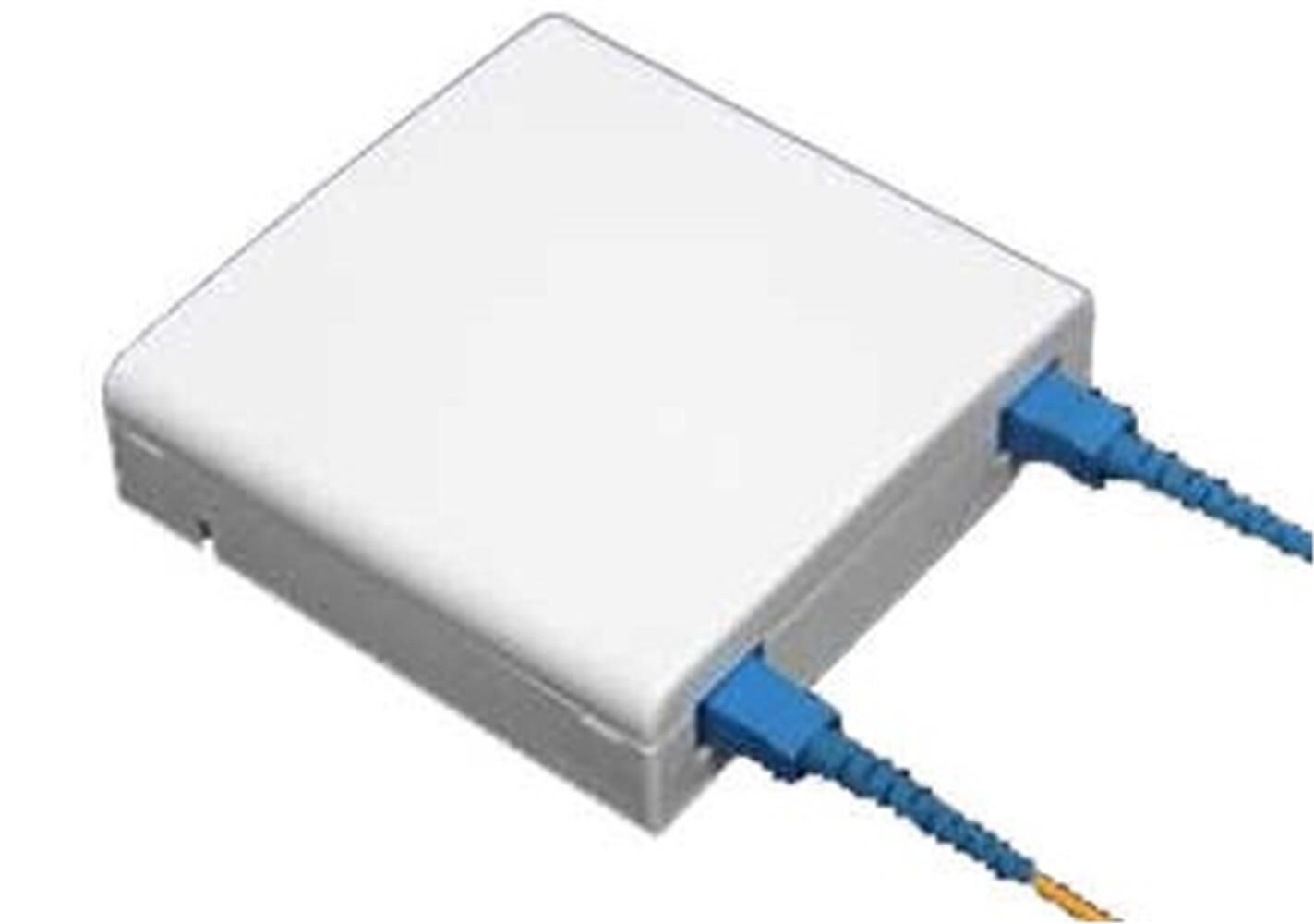 Teldata TLD-FTTH265 2 Port Simplex FTTH Fiber Optik Sonlandırma Kutusu - Beyaz