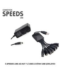 C.Speed Adaptörlü 7 Port USB Çoklayıcı