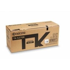 Kyocera TK-5270K Siyah (Black) Orijinal Toner Kartuşu - 8.000 Sayfa (Ecosys M6230cidn / M6630cidn / P6230cdn)