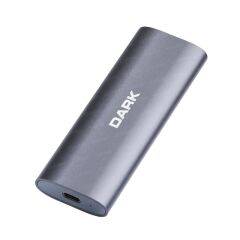 Dark DK‑AC‑DSEM4 USB 3.2 Gen 2 Type‑C M.2 NVMe SSD Disk Kutusu 10 Gbps Alüminyum Pasif Soğutmalı Tak‑Çalıştır