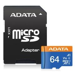 Adata 64GB Premier microSDXC Hafıza Kartı + Adapter UHS-I Class10 V10