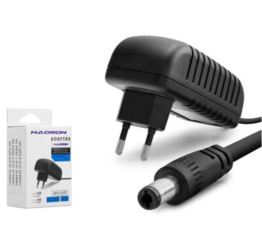 Hadron HD8416 Modem ve Router Adaptörü 18W 9V 2A (5.5x2.5 mm) Siyah