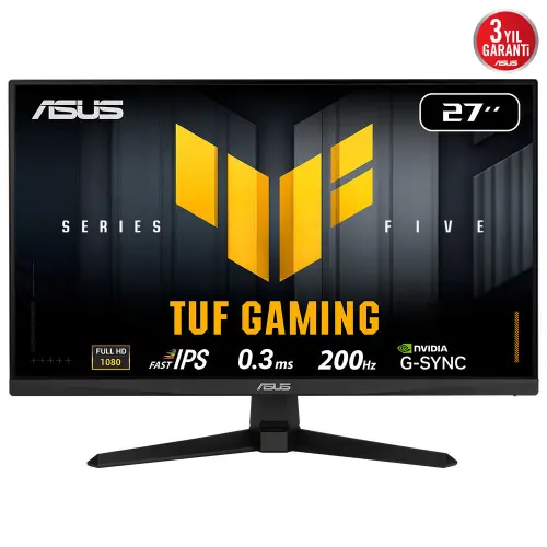 27 ASUS TUF GAMING VG279Q5A 0.3MS 200HZ AI ELMB SYNC FHD FAST IPS GAMING