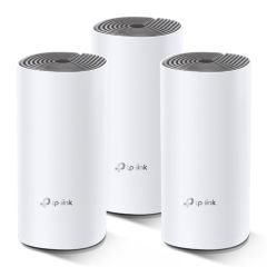 Tp‑Link Deco E4 3’lü Paket AC1200 Tüm Evi Kapsayan Mesh Wi‑Fi Sistemi