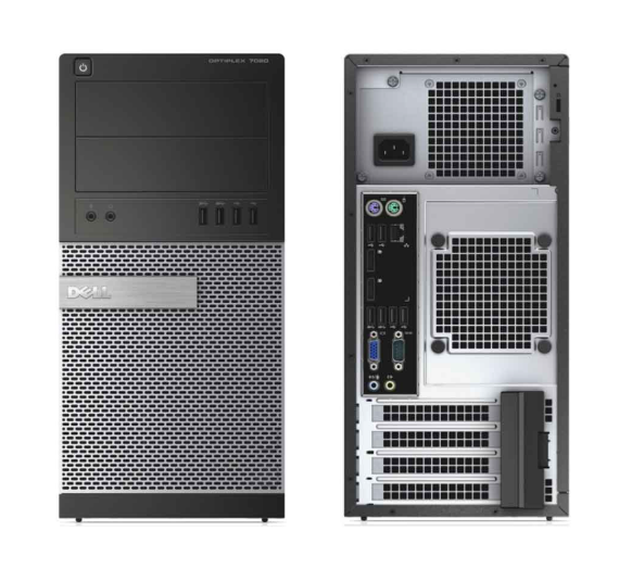 Dell OptiPlex Pro Tower 7020 (veya Vostro 3030) Intel Core i5-14400 8GB DDR5 512GB SSD Ubuntu Masaüstü Bilgisayar