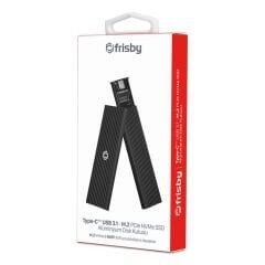 FRISBY FHC-M2305 Type-C USB 3.1 - M.2 PCIe NVMe SSD Alüminyum Disk Kutusu