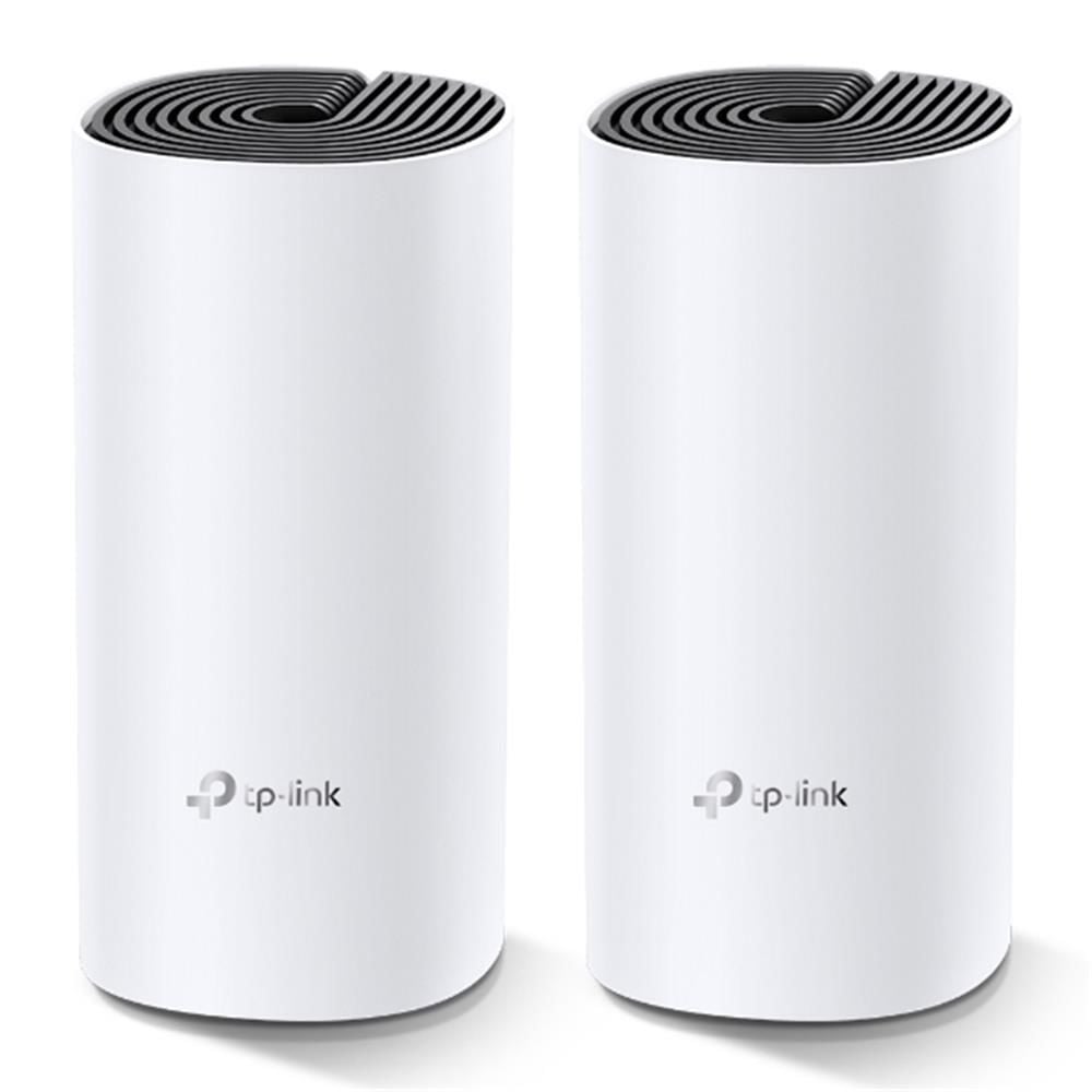 TP‑Link Deco M4 2‑Li Paket AC1200 Çift Bant Mesh Wi‑Fi Sistemi – Toplam 260 m² Kapsama, 100 Cihaza Kadar Destek, Kablosuz/Access Point Modu, Parental Control, Alexa Uyumluluğu