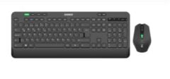 Everest KM-2620 Siyah 2.4GHz Kablosuz USB Sessiz Switch İnce Q Multimedya Klavye + Mouse Set