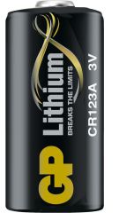GP CR123A 3V Lityum Fotoğraf Makinesi Pili - Tekli Paket (GPCR123A-U1)