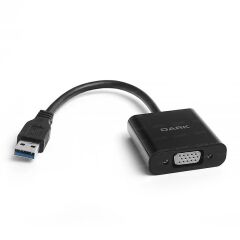 Dark DK‑AC‑UGA34 VGA USB 3.0 / 2.0 Harici Ekran Kartı 1080p Full HD USB‑VGA Adaptör
