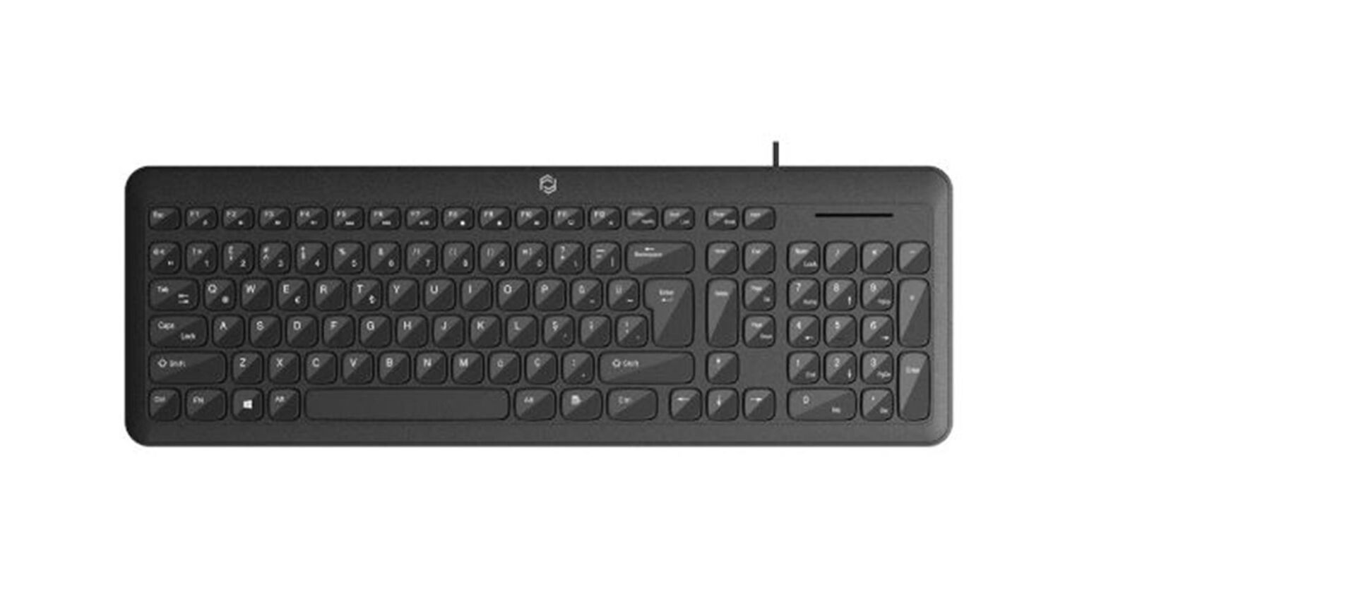 Frisby FK-4905QU Kablolu USB Multimedya Klavye - Siyah (Türkçe Q)